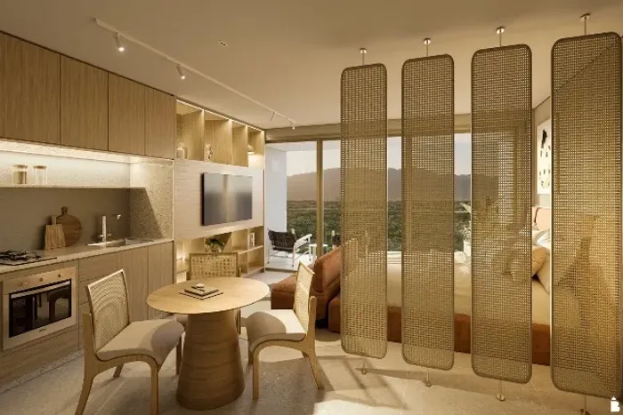 APARTAMENTO DE 2 SUITES COM CHURRASQUEIRA A CARVAO NO VIVAPARK PORTO BELO/SC