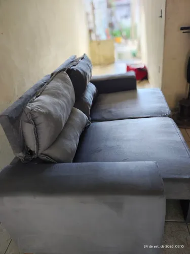sofá retratil reclinavel