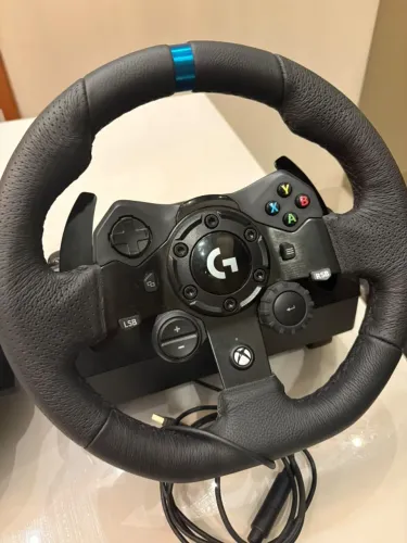 Volante G923 Logitech com câmbio (Pouquíssimo usado - OPORTUNIDADE)