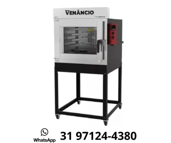 Forno Turbo 5 Esteiras a Gás Venâncio Novo
