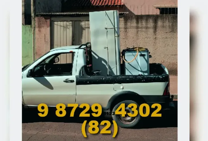 Frete p/ condomínios Barbosa liga agora (82) 9 8729/4302