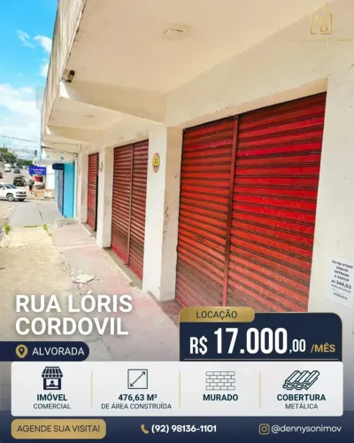 Imóvel Comercial Amplo | Rua Lóris Cordovil - Alvorada | R$ 17.000