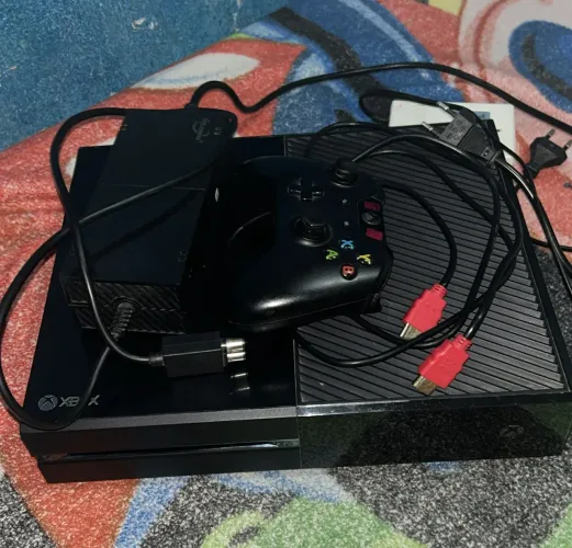 Xbox one fat 500gb 1 controle só original