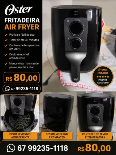 Fritadeira Air Fryer Oster