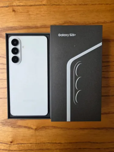 Samsung S26 Plus 512GB Novo, Garantia e Nota Fiscal, Cor Branca