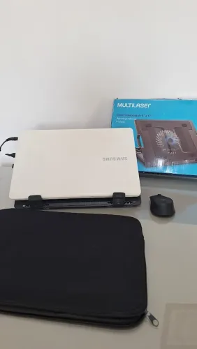 Notebook Samsung Core i5 | 6GB | SSD 256GB + HD 1TB | Kit Completo (Cooler + Mouse + Case)