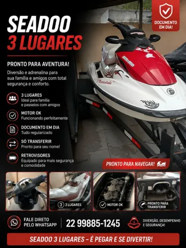 Jet ski seadoo GTI 4 tempos