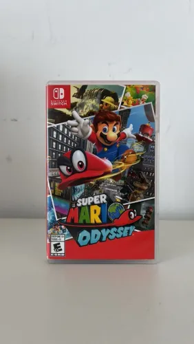 Super Mario Odyssey midia física Nintendo switch 
