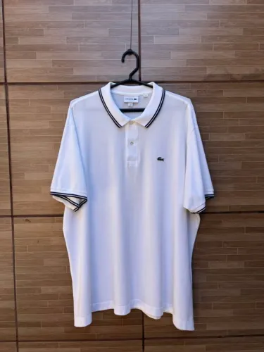 Polo Lacoste Branca T8 L12.12