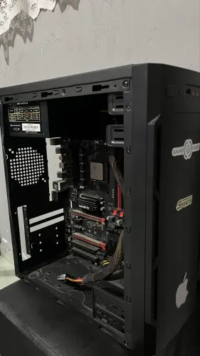 Placa mãe, processador, gabinete / kit pc gamer
