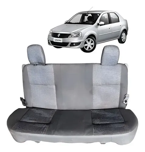 Jogo Banco Traseiro Renault Logan 1.0 2012 Original (usado) Preto