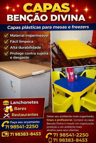 Capas Para Mesas e Freezer