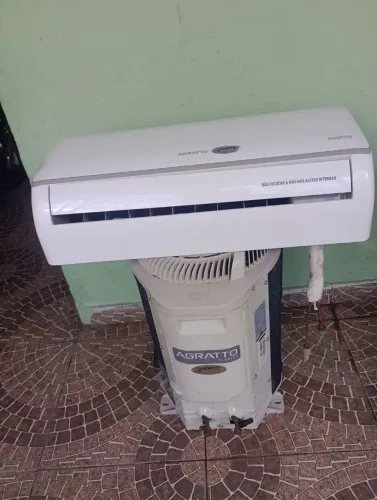 Central de ar 9mil inverter instalação incluso 