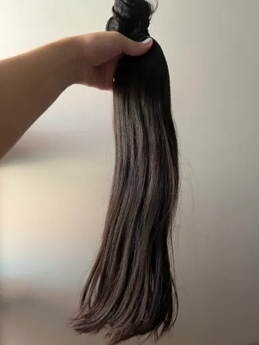Cabelo humano mega Hair natural 
