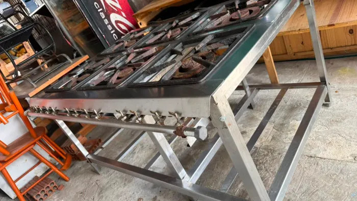 Fogão industrial inox VENDER RÁPIDO