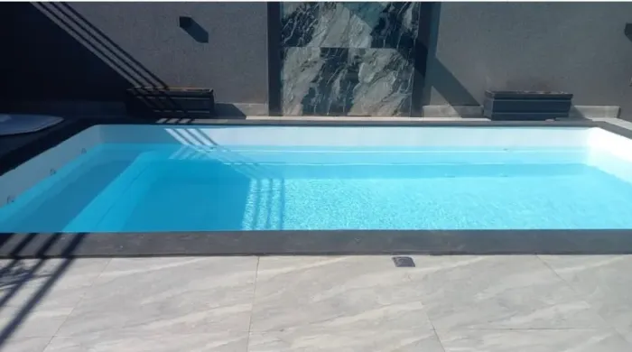 Piscina de Fibra/ com instalação 6 Metros ( INSTALADA )