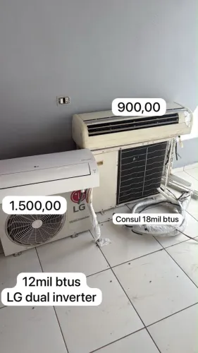 Ar condicionado LG Dual Inverter 12 mil btus