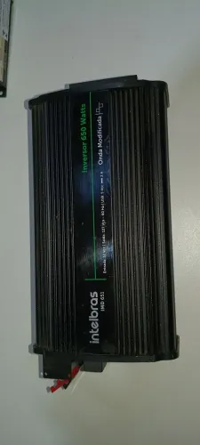 Inversor onda quadrada 12v para110v600 w Intelbras 