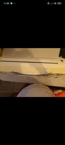 Ar condicionado só a partir de dentro da casa 