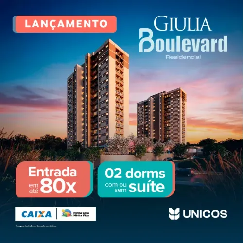 Apartamento 2 dormitórios Região Oeste de Rio Preto