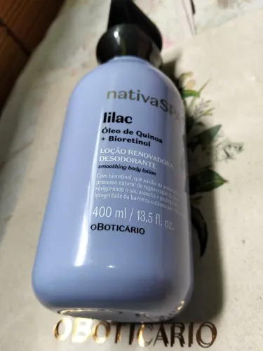 Hidratante Lilac oboticario 