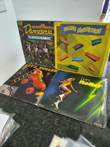 LP vinil coletâneas dance music 12,00 cada