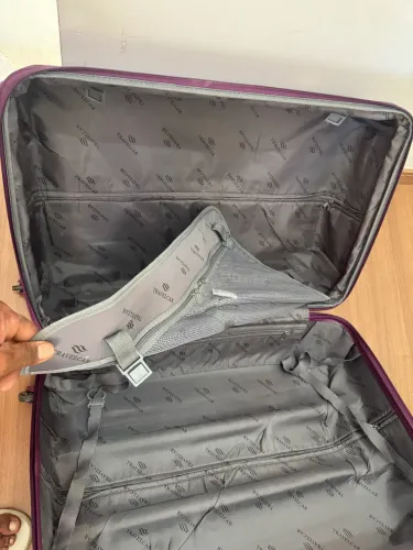 Mala de viagem 120L tamanho G COM ALGUNS DETALHES