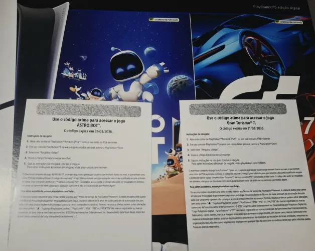 Kit 2 Códigos Digitais Gran Turismo 7 (PS5) - Jogo Completo Original