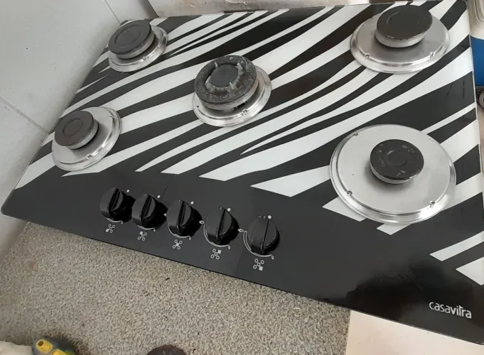 Cooktop tripla chama