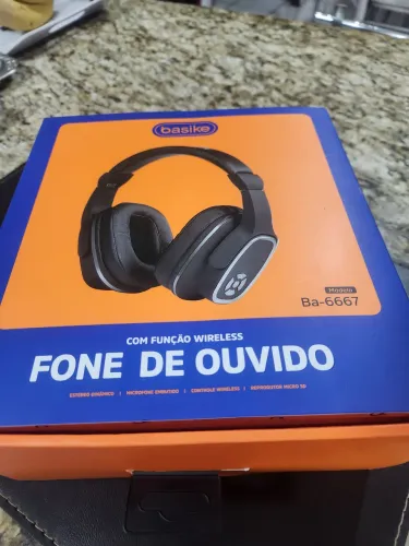 Vendo Fone Ouvido headset Basulke, Bluetooth, microfone,Cabo usb