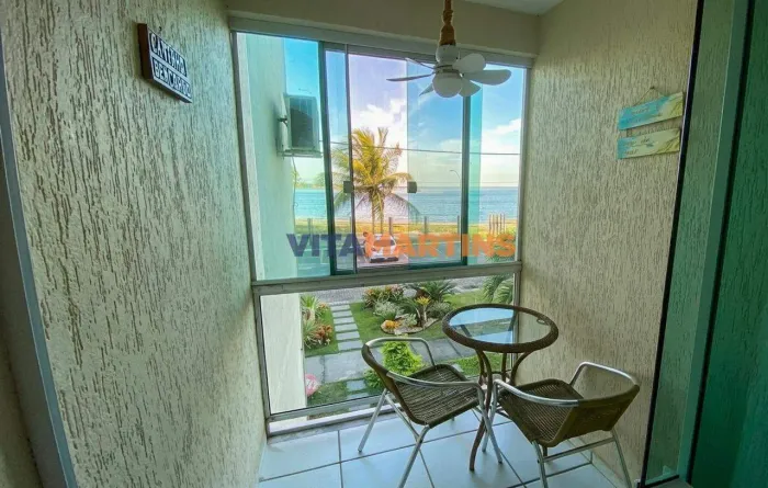 Apartamento Mobiliado com 2 quartos e vista para a lagoa no Condomínio Marina Clube no Bai