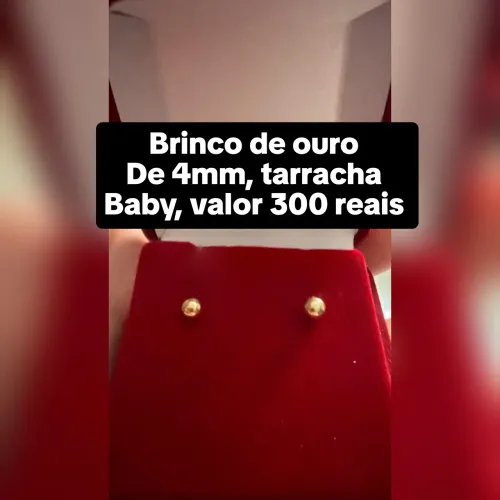Brinco de ouro