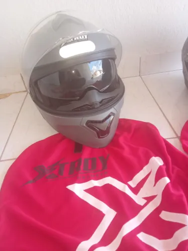 Capacete xtroy articulado