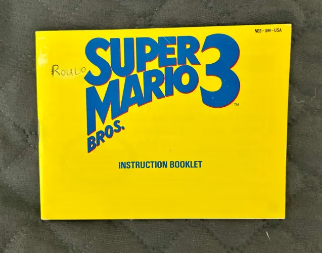 Manual Super Mário Bros 3