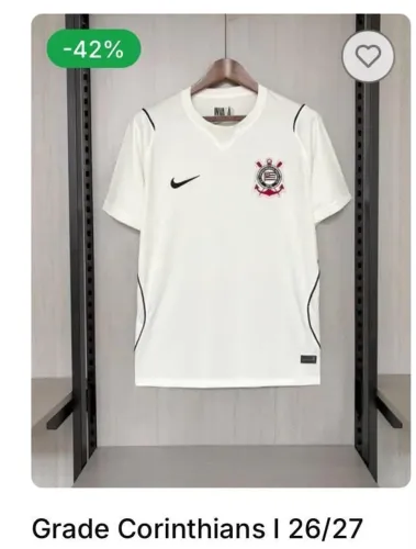 Camisa Corinthians 2 Torcedor