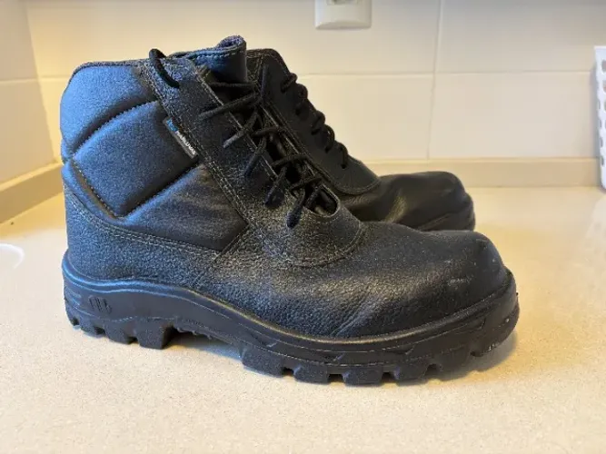 Botas Marluvas Couro E Bico De Proteção Composite - Tam. 46
