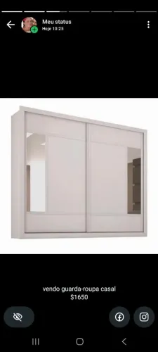 vendo guarda-roupa casal bartira