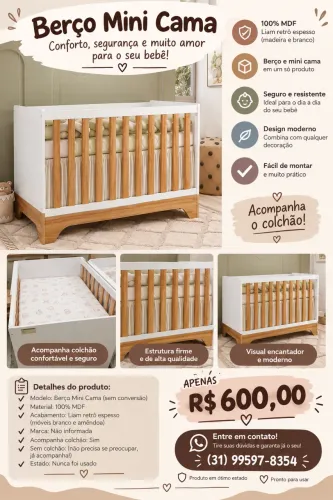 Vendo Berço