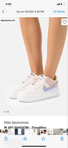 Tenis Nike air shadow 1