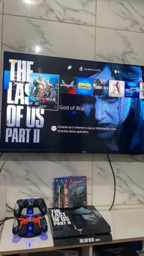Ps4 1 Tb 11 jogos