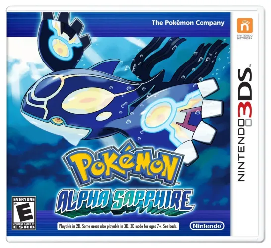 Pokémon Alpha Sapphire Original na Caixa.