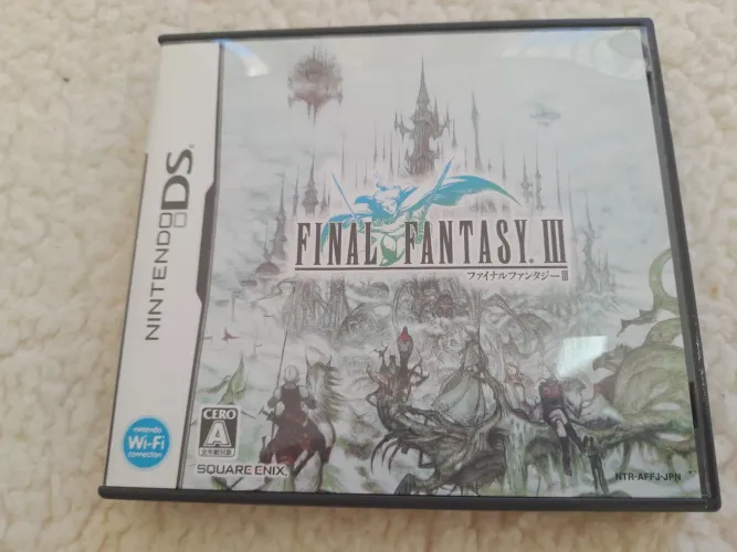 Jogo Ds FINAL FANTASY III Versão Japonesa original.