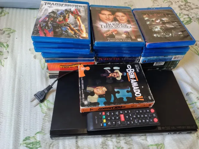 Blu-ray Samsung mas 24 filmes em blu-ray originais