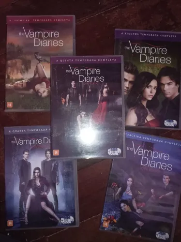 Box the vampire diaries/diários de um vampiro (1 - 5 temp)