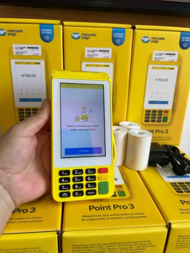 Maquininha do Mercado Pago Point Pro3