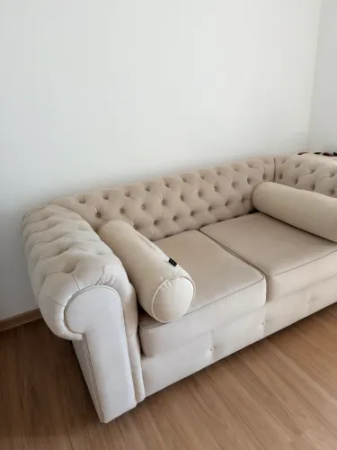 Sofá Chesterfield (Capitonê) 02 Lugares 1.80 Wood Prime