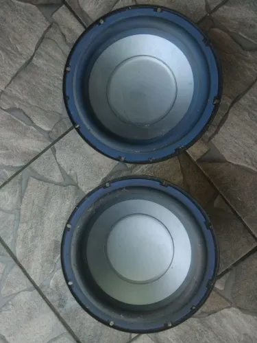 Auto falantes de 10" 250w, 3,2 ohms