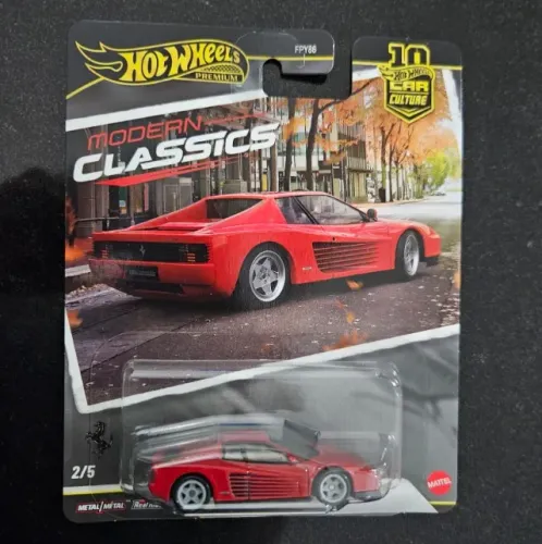 Hot Wheels Premium Ferrari Testarossa - Car Culture - Modern Classics
