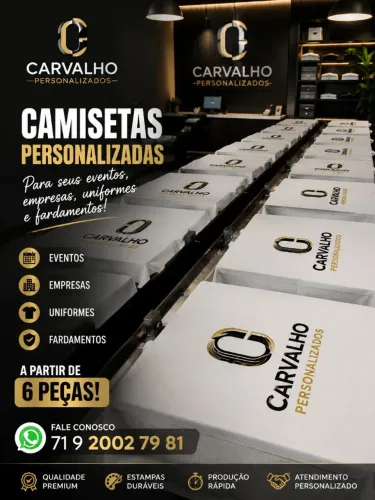 Camisas uniformes fardamentos personalizados