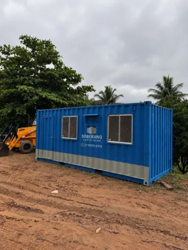 Container escritório com banheiro